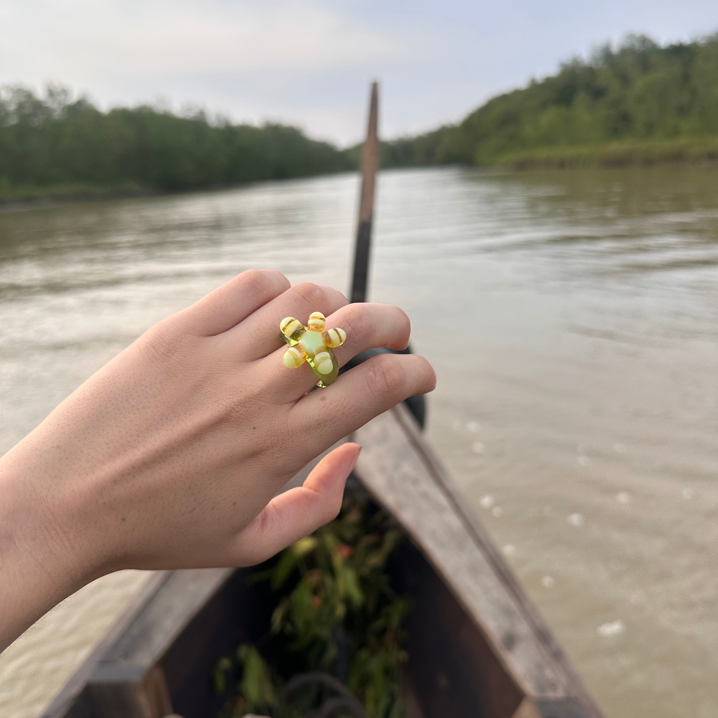 SUMATRA | Anillo flor hippie