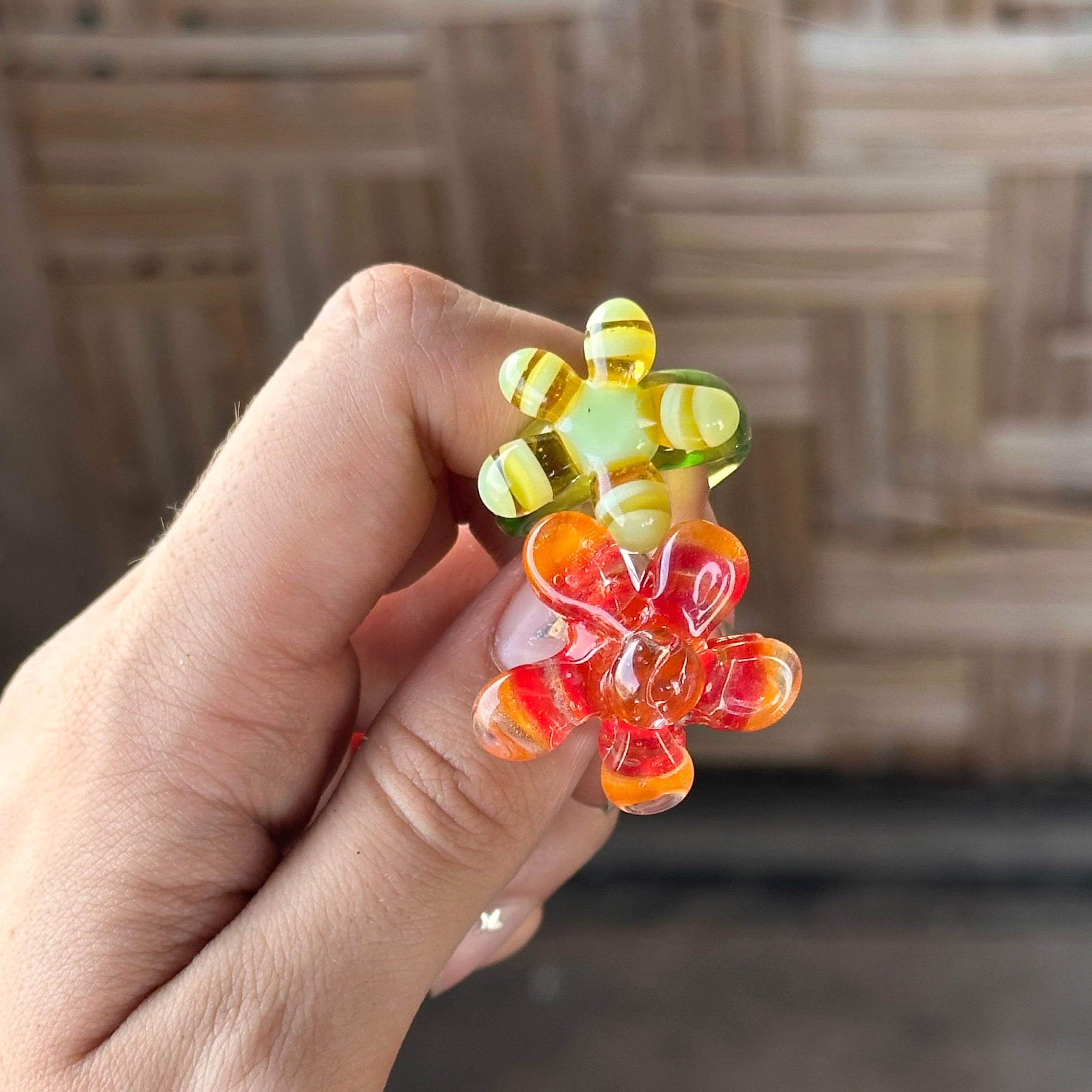 SUMATRA | Anillo flor hippie