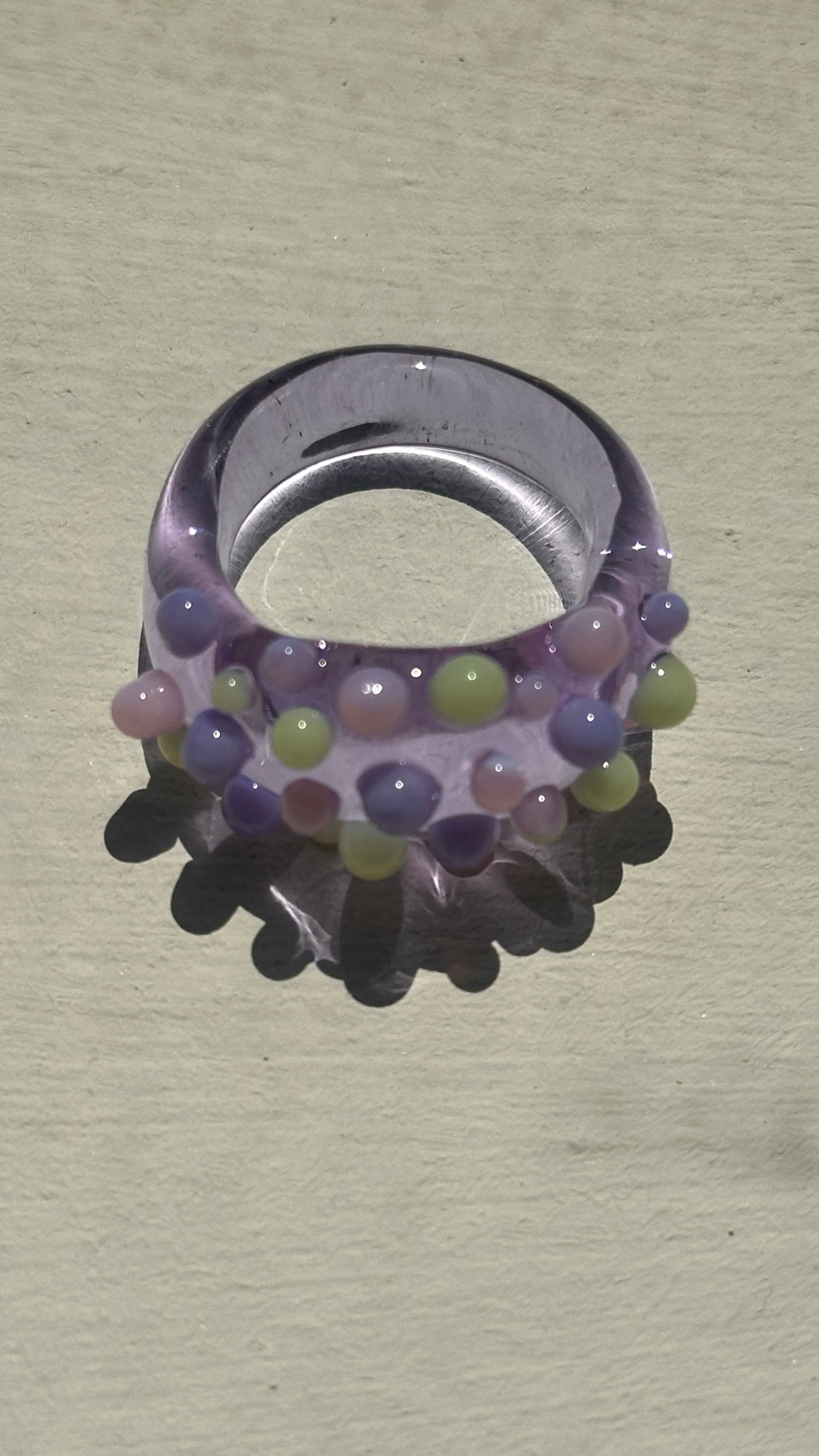 BESTSELLER Anillo bolitas pasteles