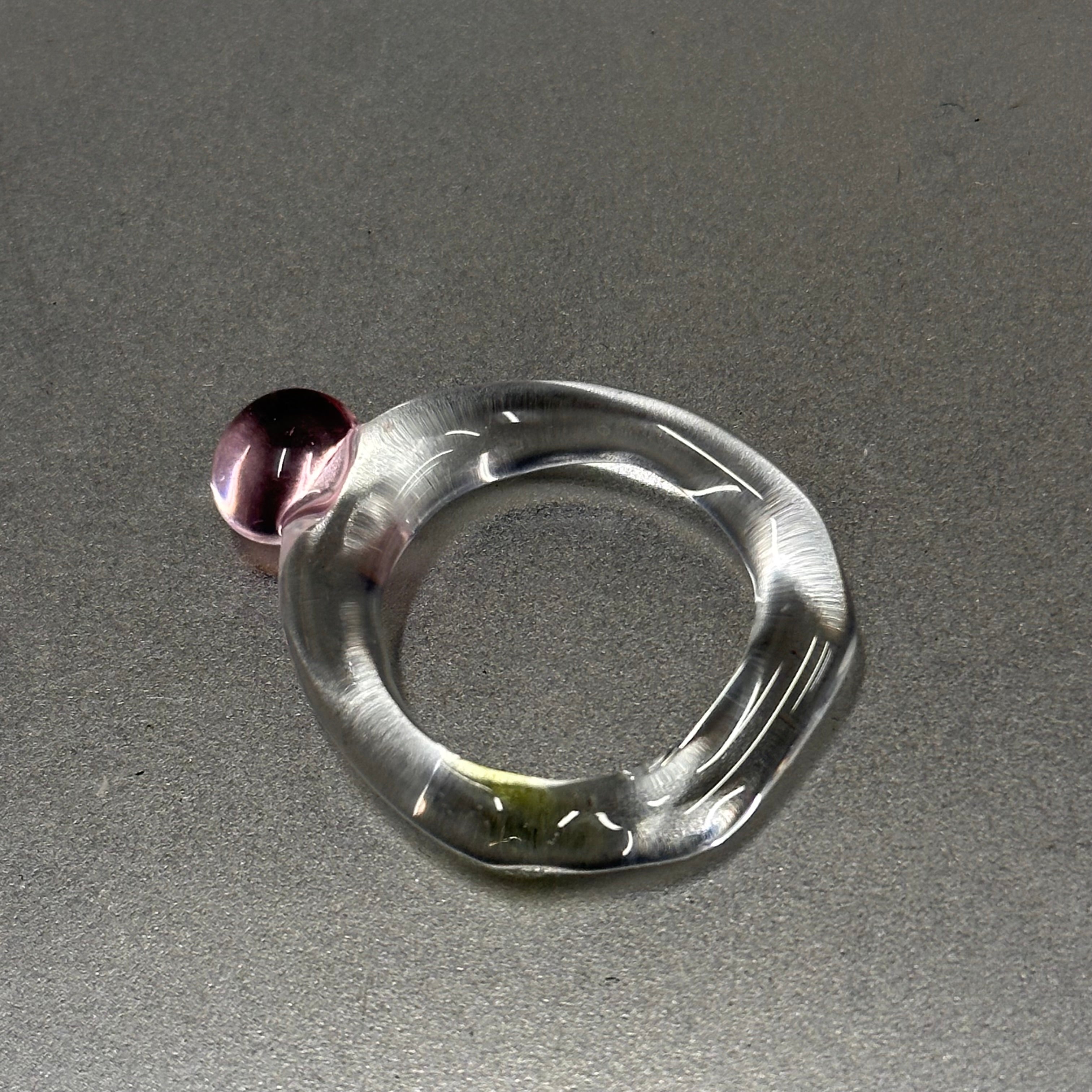 BESTSELLER Anillo bolita rosa