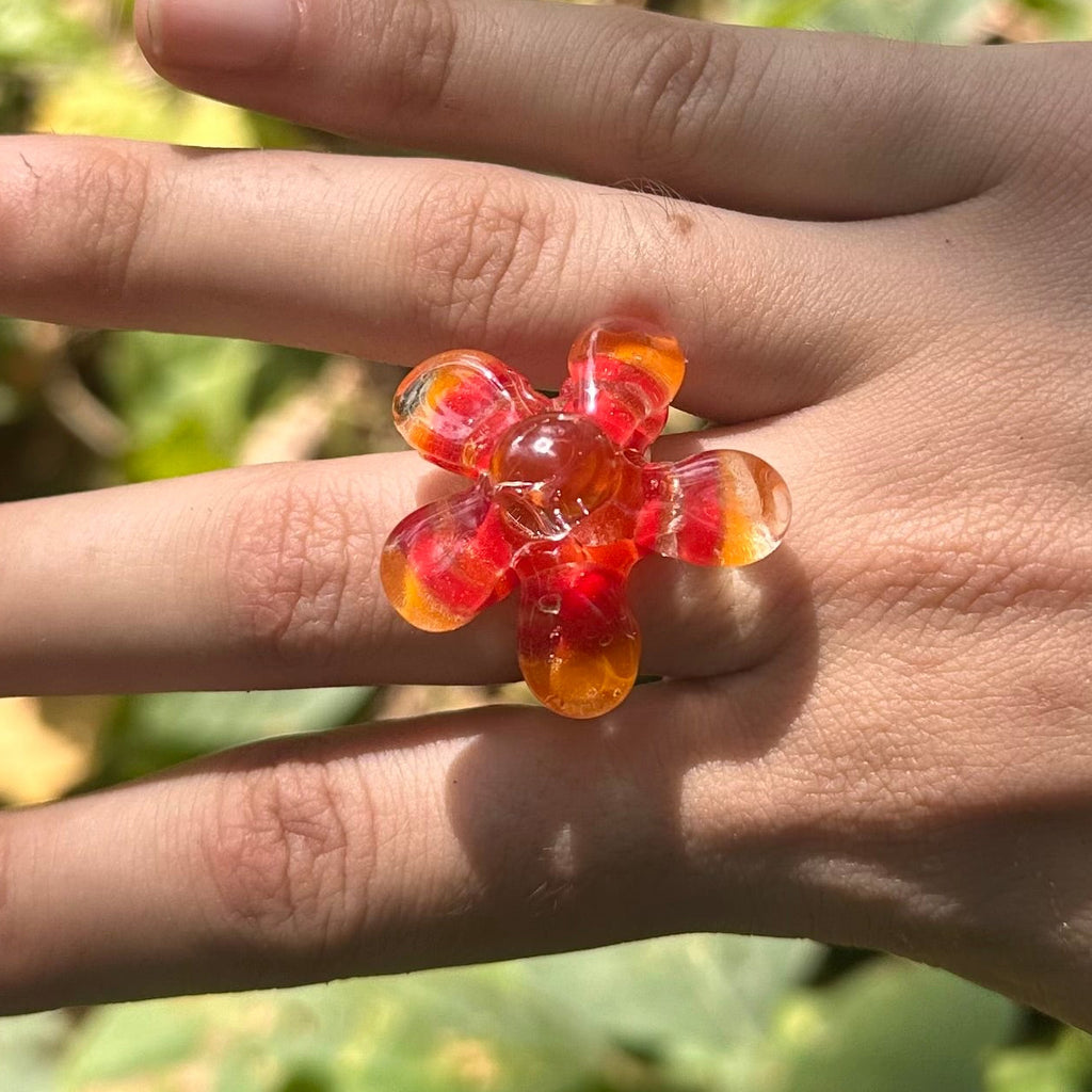 SUMATRA | Anillo flor hippie especial
