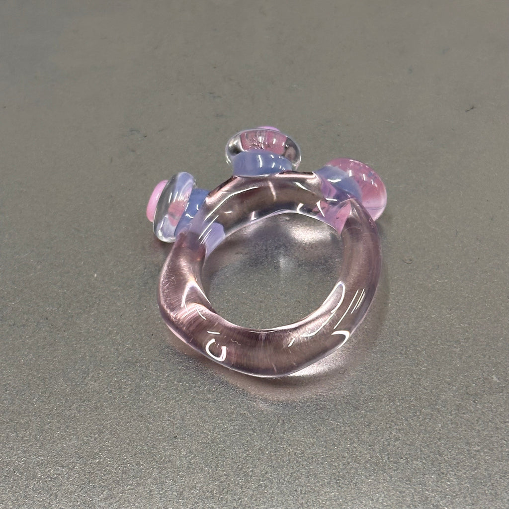 Anillo bolitas aplastadas