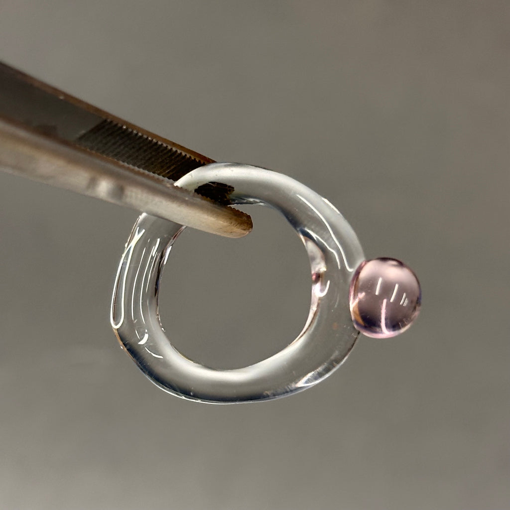 BESTSELLER Anillo bolita rosa