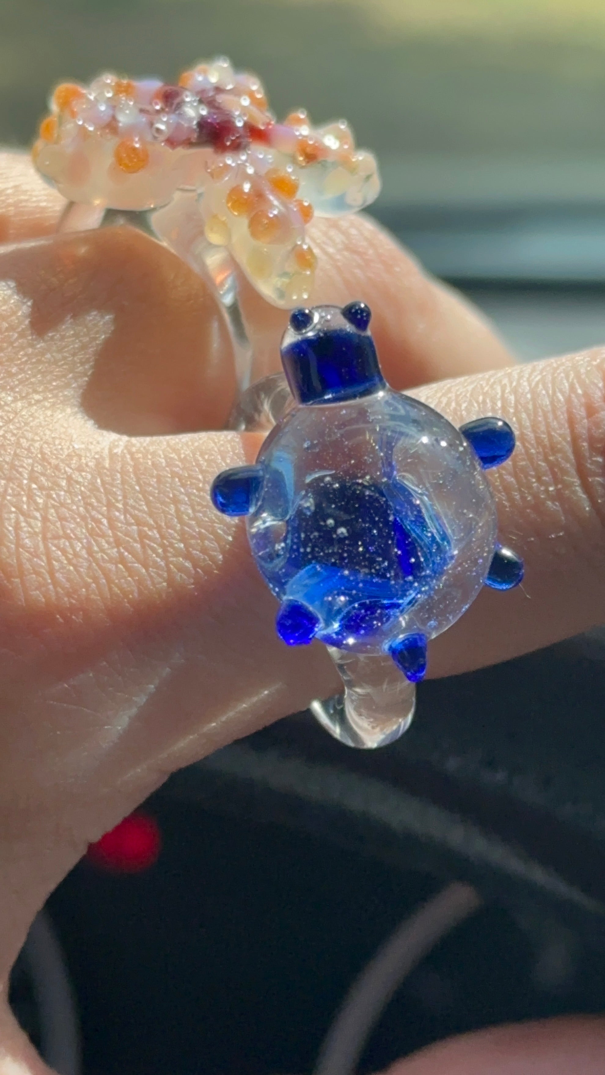 Anillo tortuga de mar