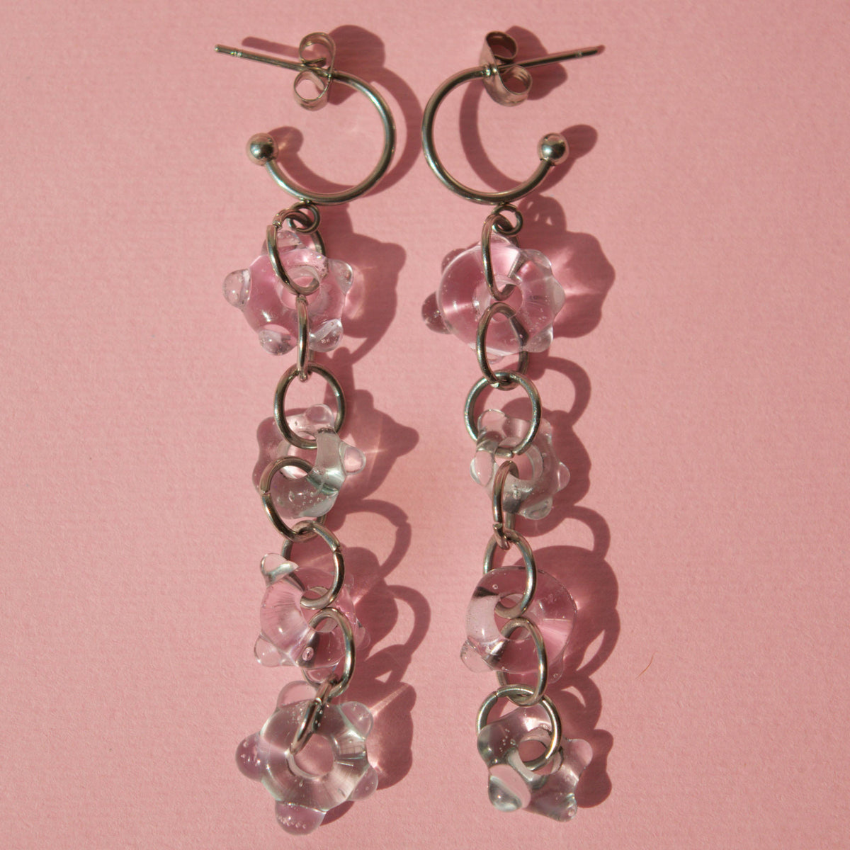 SELF JOY | Pendientes cadena de bolitas