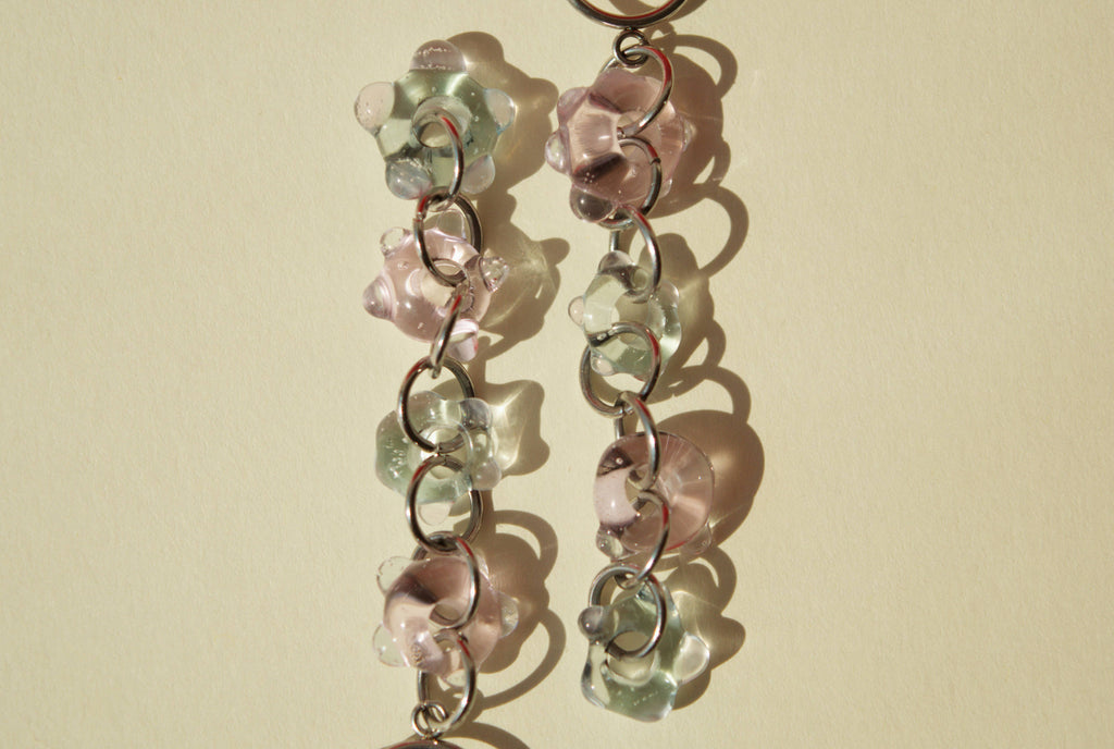 SELF JOY | Pendientes cadena de bolitas