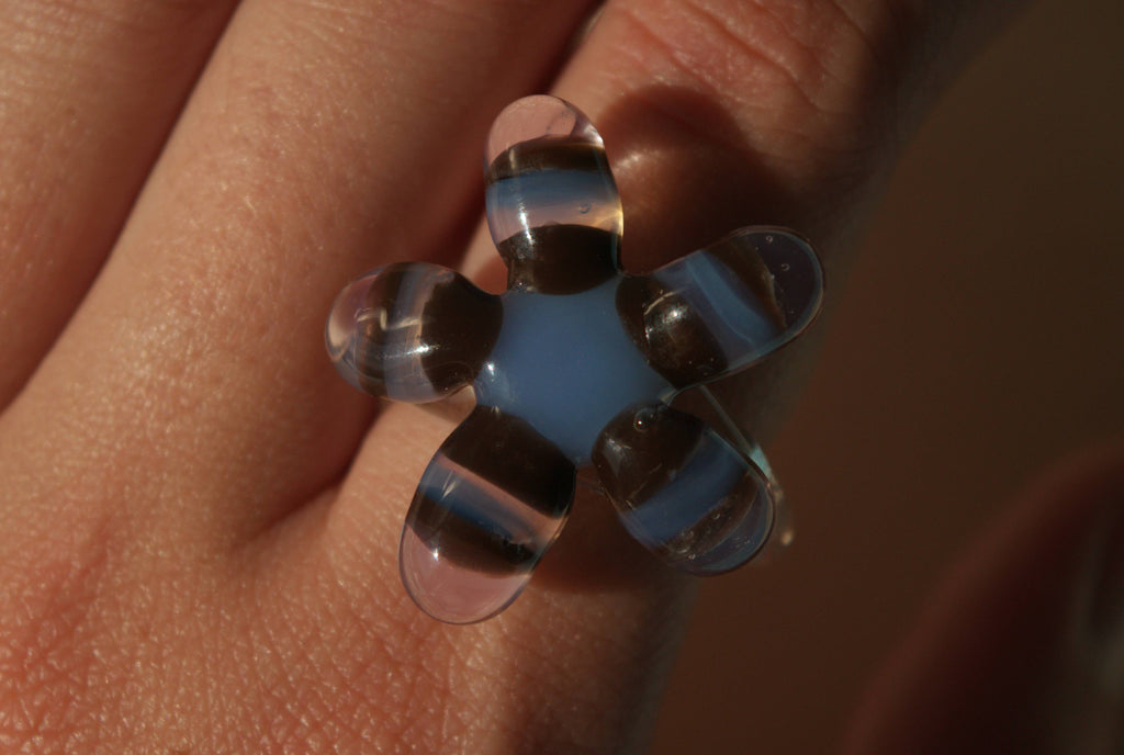 SELF JOY | Anillo flor hippie otoñal