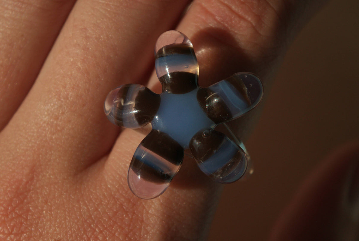 SELF JOY | Anillo flor hippie otoñal