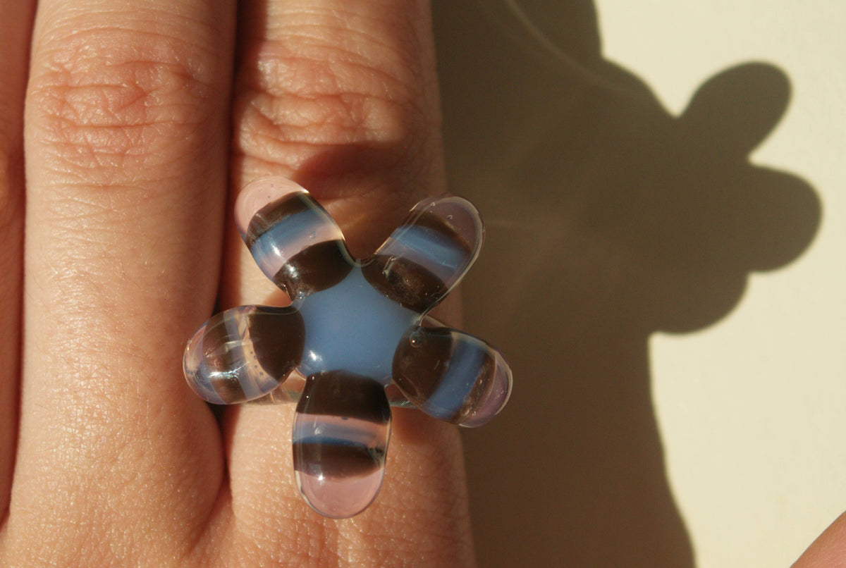 SELF JOY | Anillo flor hippie otoñal