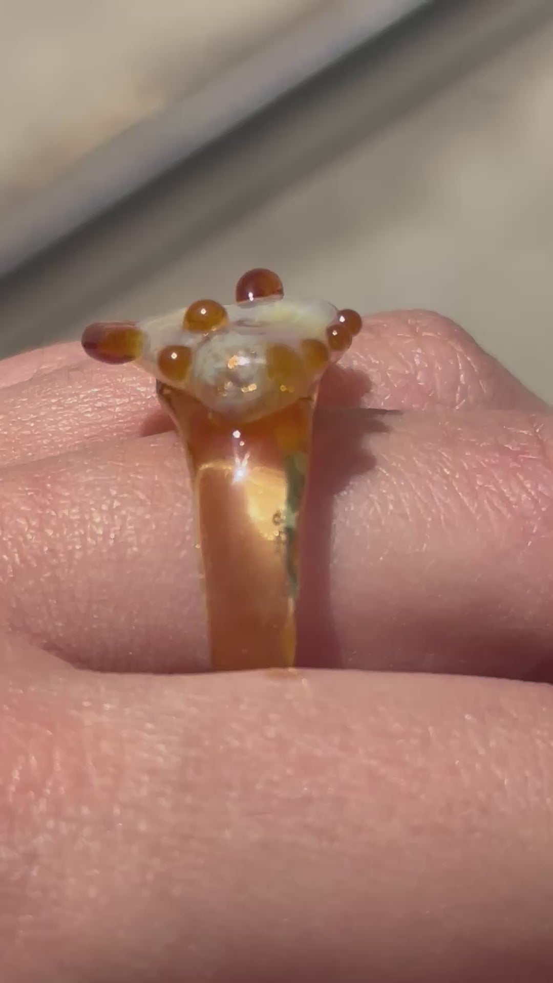 Anillo pez anaranjado
