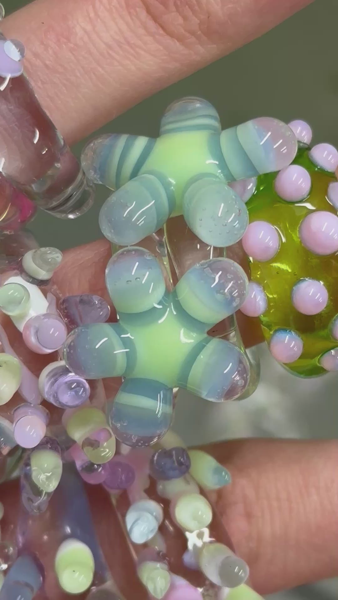 Anillo flor hippie