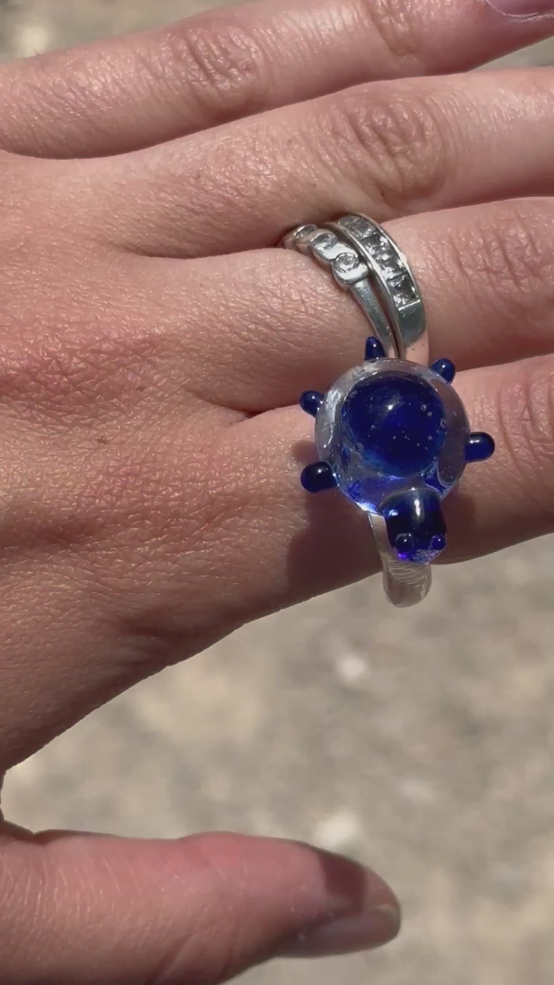 Anillo tortuga de mar